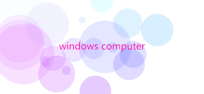 What is a windows computer